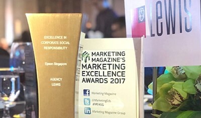LEWIS Wins Corporate Social Responsibility Award for Epson