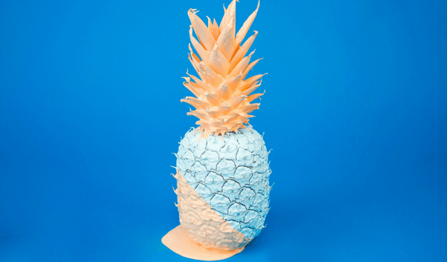 Blue pineapple