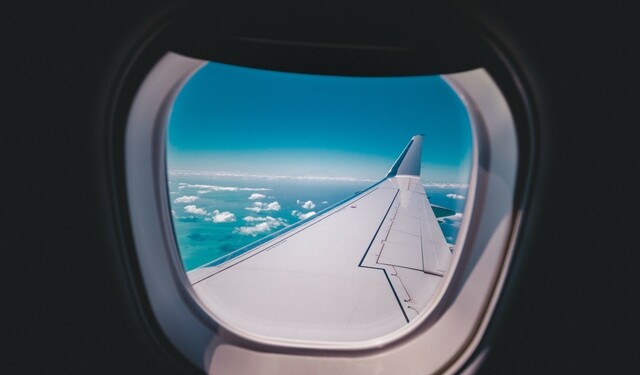 Plane window