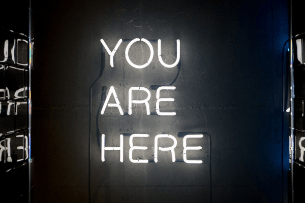 you are here