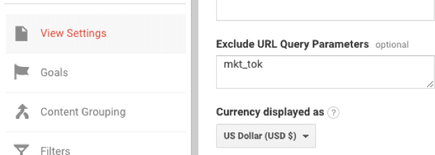 Google Analytics dash