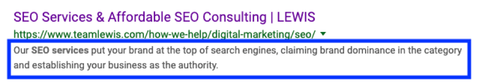 SEO Meta Description 2