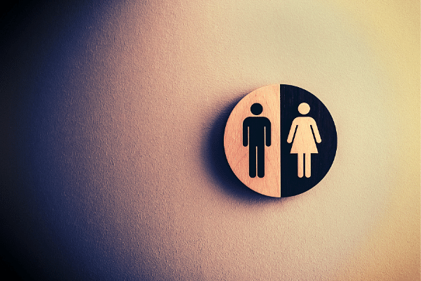 gender bathroom signs