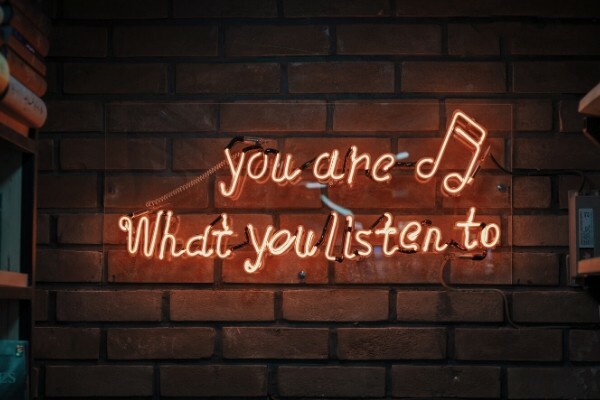 you are what you listen to, B2B podcast featured image