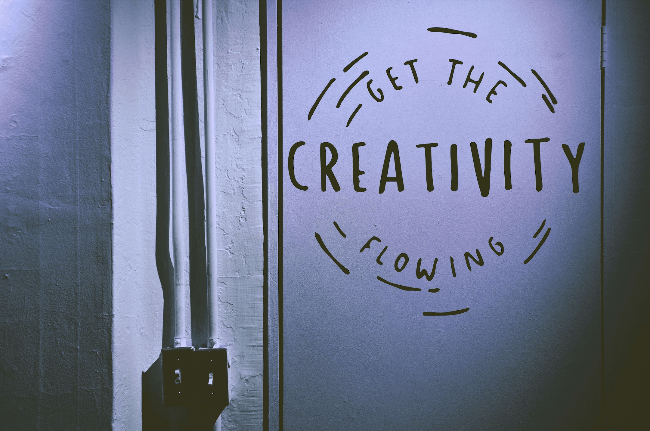get the creativity flowing sign